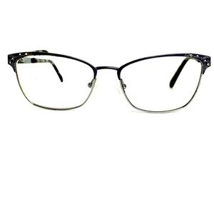 Cote D'Azur Europa CDA-271 C3 Eyeglasses Blue‎ Tortoise Cat Eye 52-16-135